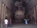 Stupa  in  Ajanta, cave # 10