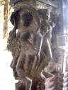 Канчи,  Вараджаперумал. Скульптура колонного зала