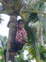 Керальский мальчик с кокосом. Фото Геннадия Титова